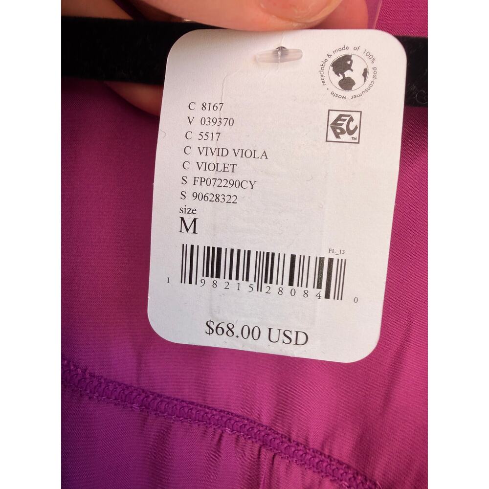 Free People Intimately Violet Vivid Viola NightGown Size Medium NWT - Picture 4 of 7
